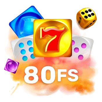 80 free spins