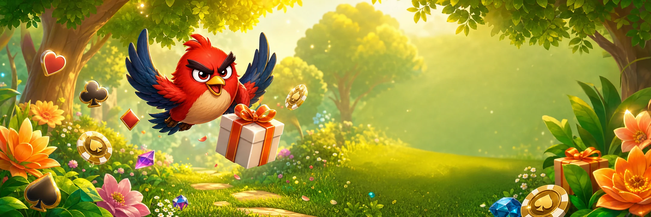 Lucky Bird Casino bonus garden